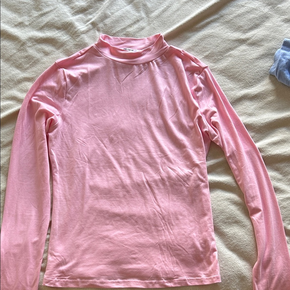Pink Long Sleeve Women's Top